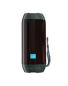 Портативная колонка Maimi F3, microUSB, подсветка, ВТ 5.3, 1200 мАч, серебристая