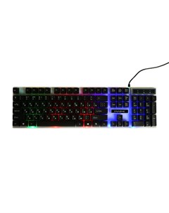 Комплект Клавиатура и Мышь Maimi S4, игровой, проводной, мембранный, 1200 dpi, чёрный