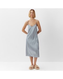 Сорочка ночная женская : Home collection, голубая, размер 52 Minaku