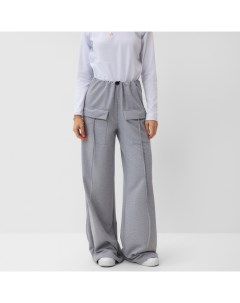 Брюки карго женские : Casual Collection, серые, размер 44 Minaku