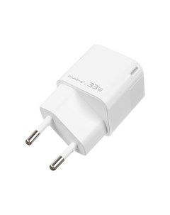Сетевое зарядное устройство Maimi C108, USB, Type-C, 33 Вт, PD, белое
