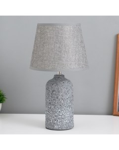 Лампа настольная «Аи» 1×40 Вт Е14 серый 20×20×34 см Risalux