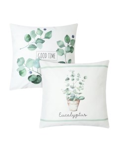 Комплект наволочек декоративных «» Eucalyptus, 48×48 см - 2 шт., хлопок 100% Этель