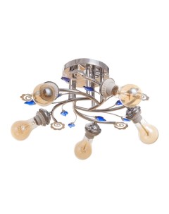 Люстра «Бэлл», БП, 5×40 Вт Е27, хром, МОДЕЛЬ: 2612356 Bayerlux