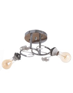 Люстра «Адена», БП, 2×40 Вт Е27, хром, МОДЕЛЬ: 2612380 Bayerlux