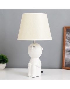 Лампа настольная «Инк» 1×40 Вт Е14 белый 22×22×39 см Risalux