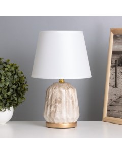 Лампа настольная «Верита» 1×40 Вт Е14 коричневый 20×20×31 см Risalux