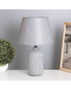 Лампа настольная «Беатрис» 1×40 Вт Е14 темно-серый 22×22×36 см Risalux