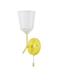 Бра настенное «Онлайн», 1×15 Вт, Е27, желтый, 10.5×15×27 см Bayerlux