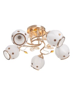 Люстра «Велма», 5×40 Вт Е27, золото, МОДЕЛЬ: 2600549 Bayerlux