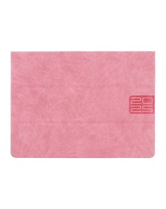 Планинг датированный 2025 года, 250 х 190мм, 54 листа на склейке, твердая обложка, ESCALADA, искуственная кожа, блок тиснение, блок 70, розовый Feniks