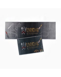 Набор ковриков для кухни Cooking, 2 шт., 40×60 см, 40×120 см Этель