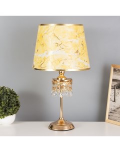 Лампа настольная «Селия» 1×40 Вт Е27 золото 30×30×51 см Risalux
