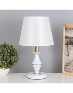 Лампа настольная «Чаро» 1×40 Вт Е27 белый 21×21×37 см Risalux
