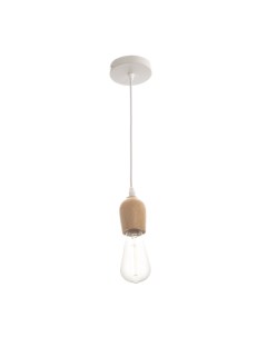 Светильник подвесной «Клауд» капля 1×40 Вт Е27 белый 5×6.5×95 см Bayerlux