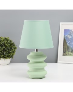 Лампа настольная «Цзяо» 1×40 Вт Е14 зеленый 19.5×19.5×35.5 см Risalux