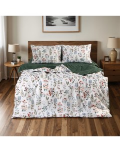 Постельное бельё 1.5-спальное «» Alpine meadow, поплин Этель