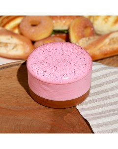 Муляж "Хлопковый чизкейк" клубничный, 10х10х6 см Take it easy