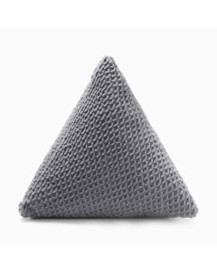 Подушка декоративная «. Треугольник», d=40 см, серая Этель