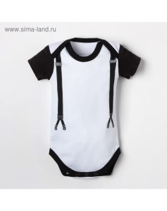 Боди «Подтяжки», рост 74-80 см Крошка я