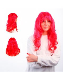 Карнавальный парик «Стиль», розовый Страна карнавалия