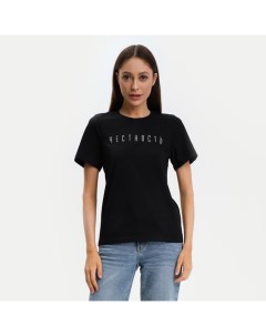 Футболка женская «Честность», черный, р-р 40-42 Kaftan