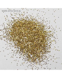 Наполнитель для шаров «Блёстки», 500 г, 0.4 мм, золотой Страна карнавалия