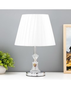 Лампа настольная Е27 220 В «Чистота» низ с подсветкой 38×25×25 см Risalux