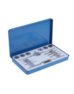 Набор метчиков и плашек, М3 - М10, 14 предметов Tundra