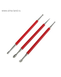 Набор для моделирования «Сонет», 3 предмета: металлические инструменты Завод художественных красок «невская палитра»