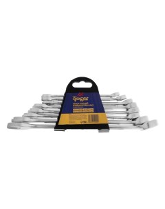 Набор ключей комбинированных в холдере, хромированные, 8 - 19 мм, 8 шт. Tundra