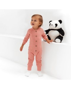 Комбинезон детский, рост 92-98 см, пыльно-розовый Minaku