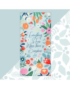 Полотенце пляжное Sunshine 70×146 см, хлопок 100% Этель