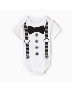 Боди «Подтяжки», рост 86-92 см Крошка я