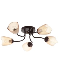 Люстра «1341003/5BR», E27 15 Вт, коричневый Bayerlux