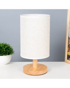 Лампа настольная «Брюссель» 1×40 Вт E27 белый 14×14×27 см Risalux