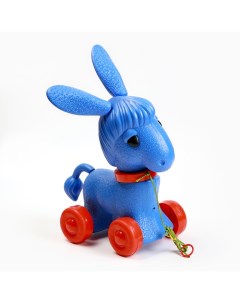 Каталка детская «Ослик», на верёвочке Uztoy
