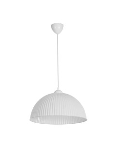 Светильник подвесной «Волна», E27 40 Вт, белый, 40×40×18 (+60) см Bayerlux