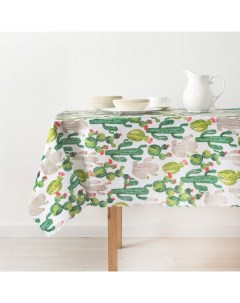 Скатерть «» Кактусы 150×250 см, 100% п/э Доляна