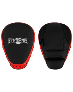 Лапа боксёрская PRO, 1 шт., цвет чёрный/красный Fight empire