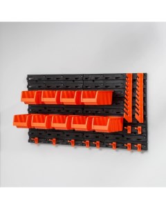 Органайзер настенный с лотками, оранжевый Idea