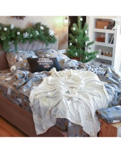 Постельное бельё 2-спальное «» Let it snow (вид 2), бязь Этель