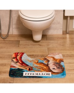 Коврик для ванной «. Ботичелли», 50×40 см, велюр Этель