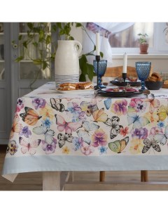 Скатерть «. Бабочки», 110×147 см, 100% хлопок, репс 210 г/м² Этель