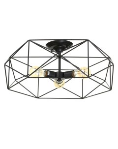 Светильник 2463/3E27 40 Вт черный 58×58×22 см Bayerlux