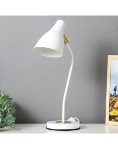 Настольная лампа «Томас» 1×40 Вт Е27 белый 25×15.5×54 см Risalux