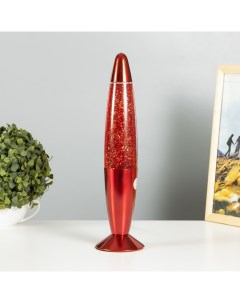 Светильник гель блеск хром цветной ракета 34.5×8.5 см Risalux