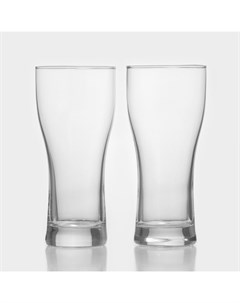 Пивные бокалы Pub, 500 мл, набор 2 шт., стекло, прозрачные Pasabahce