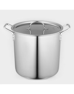 Кастрюля «Общепит», 17 л, d=30 см, нержавеющая сталь Катунь