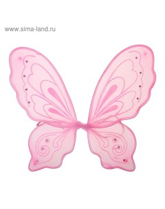 Карнавальные крылья «Бабочка», розовые Страна карнавалия